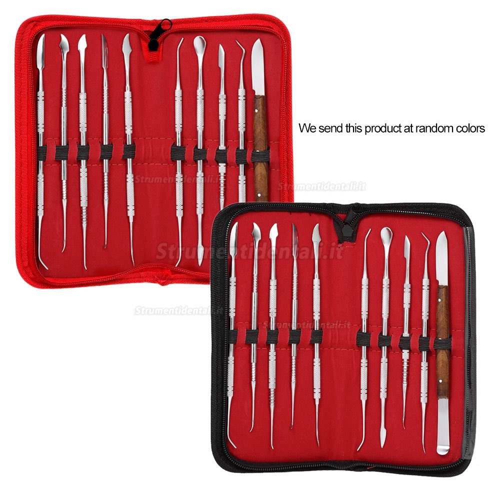 10Pcs Wax Carving Strumento Set Strumento Dentale Kit Versatile Attrezzature Di Laboratorio